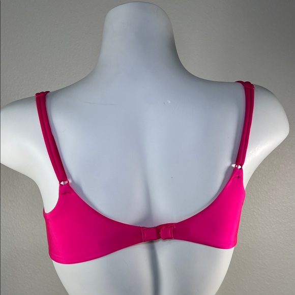 Victoria's Secret Hot Pink Double-Strap Demi Underwire Bra 36B - Picture 5 of 12